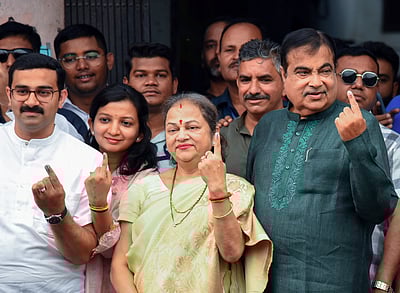 நாக்பூரில் பெரும் வாக்கு வித்தியாசத்தில் வெற்றி பெறுவேன்: கட்கரி நம்பிக்கை