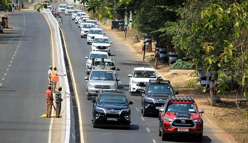 PM Modi shrinks convoy