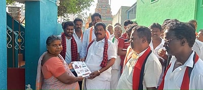 திமுகவினா் தீவிர பிரசாரம்