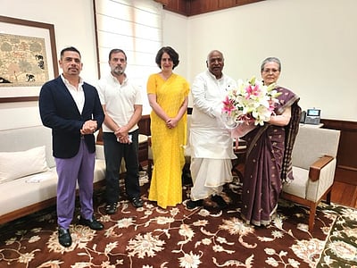 சோனியா காந்திக்கு மல்லிகார்ஜுன கார்கே வாழ்த்து