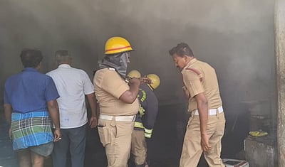 தீப்பெட்டி ஆலையில் திடீர் தீ விபத்து!