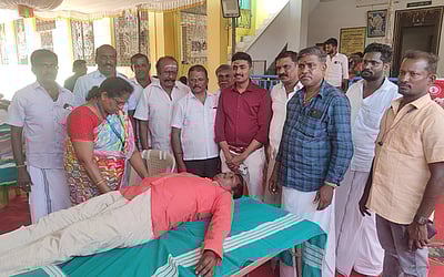 பழனியில் ரத்த தான முகாம்