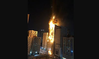 ஷார்ஜா கட்டட தீ விபத்தில் 2 இந்தியர்கள் பலி!