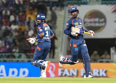 ராஜஸ்தான் ராயல்ஸுக்கு 197 ரன்கள் இலக்கு நிர்ணயித்த லக்னௌ!