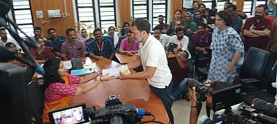 வயநாட்டில் ராகுல் காந்தி வேட்புமனு தாக்கல்!