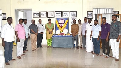 சுதந்திரப் போராட்ட தியாகி பி. சீனிவாசராவுக்கு மரியாதை