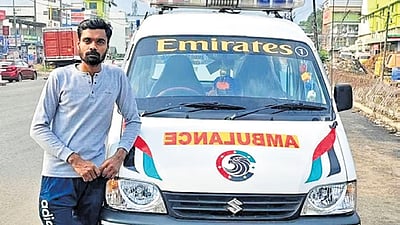 60 மணி நேரத்தில் 2,870 கி.மீ. கடந்த ஆம்புலன்ஸ் டிரைவர்!