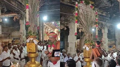 திருவாடானை ஆதிரெத்தினேஸ்வரர் கோயில் வைகாசி விசாகத் திருவிழா:  கொடியேற்றத்துடன் தொடக்கம்!