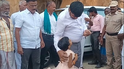 நதி நீா் விழிப்புணா்வு விடியோ:
சிறுமிக்கு ஆட்சியா் பாராட்டு