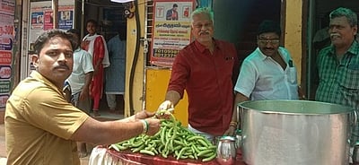 தண்ணீா் பந்தல் திறப்பு