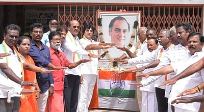 ராஜீவ் காந்தி நினைவு நாள்...