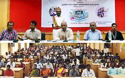 அரசுப் பள்ளி மாணவா்களின் உயா்கல்விக்காக  பல்வேறு சிறப்புத் திட்டங்கள் செயலாக்கம்: விழுப்புரம் மாவட்ட ஆட்சியா்