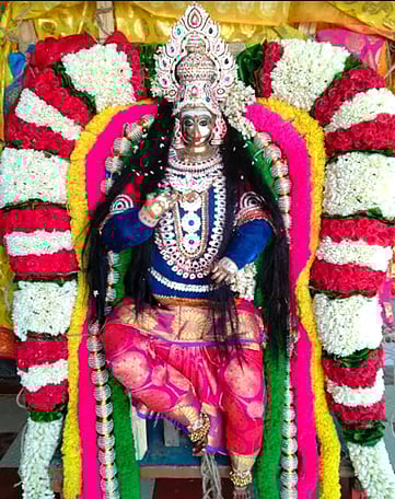 அமாவாசையையொட்டி அங்காளம்மன் கோயிலில் சிறப்பு பூஜை