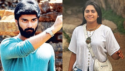 இரண்டு தோற்றங்களில் நடிக்கும் அதர்வா, நிமிஷா! 