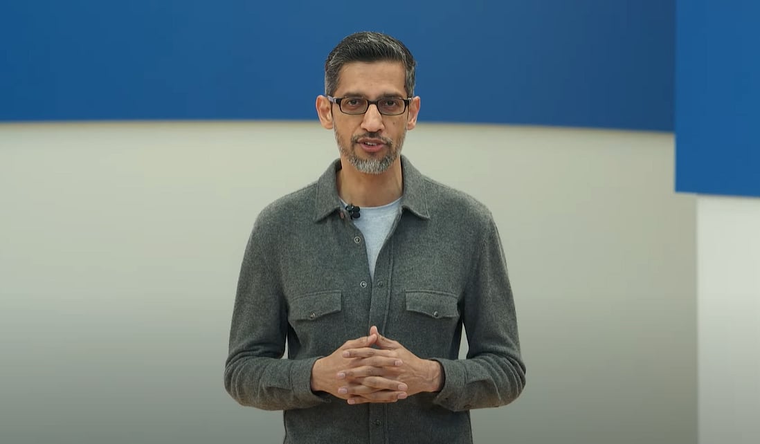 கூகுள் ஐ/ஓ நிகழ்வில் சுந்தர் பிச்சை