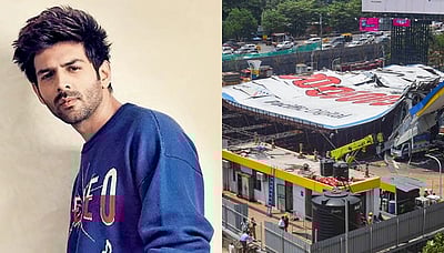 விளம்பரப் பலகை விழுந்த விபத்தில் பாலிவுட் நடிகரின் உறவினர்கள் உயிரிழப்பு! 