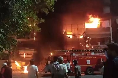 தில்லி குழந்தைகள் நல மருத்துவமனையில் தீ விபத்து: 6 பச்சிளம் குழந்தைகள் பலி
