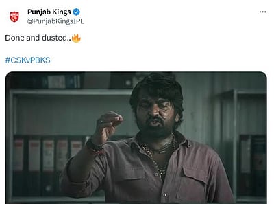 தமிழ்ப் படங்களின் பாணியில் சிஎஸ்கேவை கிண்டல் செய்யும் பஞ்சாப்!  