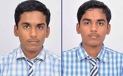 பிளஸ் 2 தேர்வு: தலா 478 மதிப்பெண்கள் பெற்ற இரட்டையர்கள்