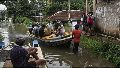 இலங்கையில் கனமழைக்கு 6 பேர் பலி, 11 பேர் காயம்

