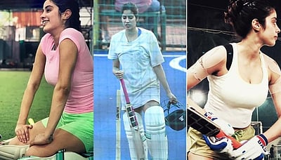 என்னுடல் ஒத்துழைக்காத போதிலும் தீவிரமான கிரிக்கெட் பயிற்சி செய்தேன்: ஜான்வி கபூர் உருக்கம்!