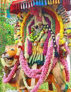 குனியமுத்தூா் மாகாளியம்மன் கோயிலில் சித்திரைத் திருவிழா