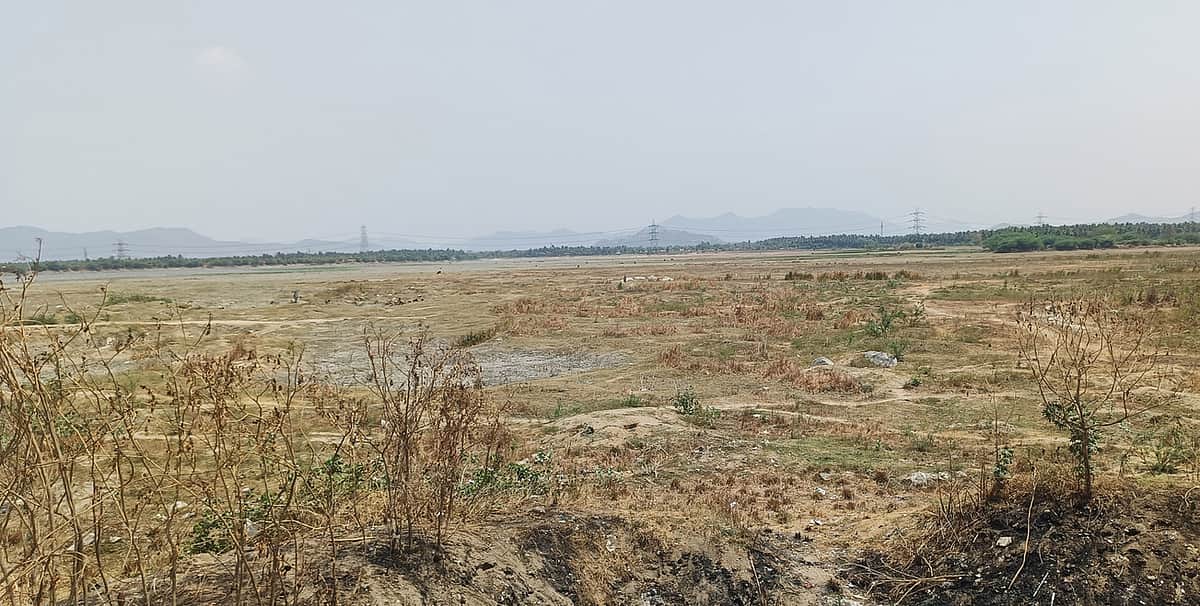 மோா்தானா அணை திறந்தும் நெல்லூா்பேட்டை ஏரிக்கு வராத நீா்