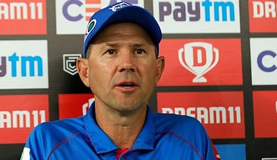 இந்தியத் தலைமைப் பயிற்சியாளர் பதவி: நிராகரித்த ரிக்கி பாண்டிங்!