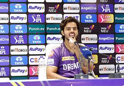 கொல்கத்தாவின் வெற்றிக்கான தாரக மந்திரத்தைப் பகிர்ந்த நிதீஷ் ராணா!