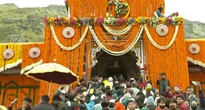 பத்ரிநாத் கோயில் நடை இன்று திறப்பு!