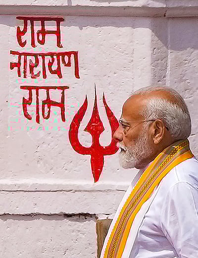 வாரணாசியில் பிரதமர் மோடி!