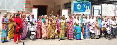 மாற்றுத்திறனாளிகள் ஆா்ப்பாட்டம்