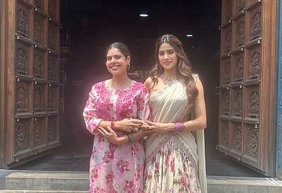 ‘ஸ்ரீதேவிக்கு பிடித்த இடம்’: சென்னையில் ஜான்வி கபூர்!