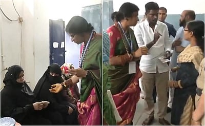 ஹிஜாப்பை அகற்றச் சொன்ன பாஜக வேட்பாளர் மீது வழக்குப்பதிவு!