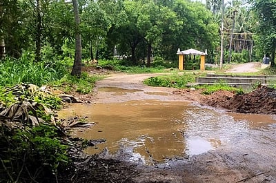 கானாற்று தரைப்பாலப் பணியை 
விரைந்து முடிக்கக் கோரிக்கை