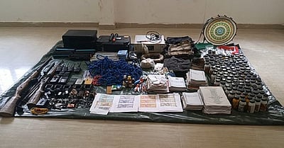 சத்தீஸ்கா்: நக்ஸல்கள் அச்சடித்த 
கள்ளநோட்டுகள் பறிமுதல்