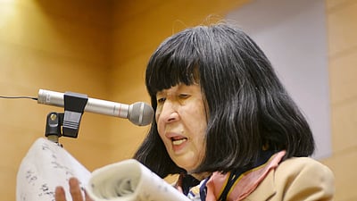 ஜப்பானின் ‘தாள கவிஞர்’ கஸுகோ ஷிரைஷி காலமானார்