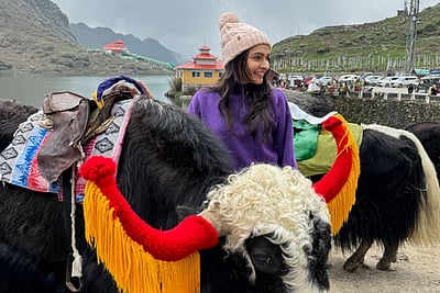 சிக்கிமில் ஆண்ட்ரியா!