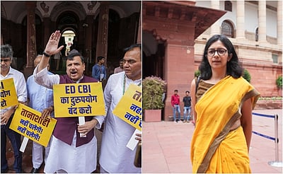 குடியரசுத் தலைவர் உரையை புறக்கணித்த ஆம் ஆத்மி: ஸ்வாதி மாலிவால் மட்டும் பங்கேற்பு!