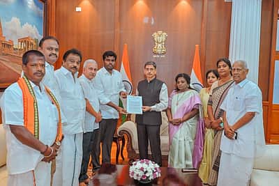 கள்ளக்குறிச்சி விவகாரம்: ஆளுநருடன் அண்ணாமலை சந்திப்பு!