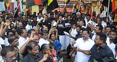 மதுரையில் தேமுதிக ஆா்ப்பாட்டம்