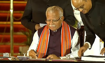 அமைச்சரானார் ஹரியாணா முன்னாள் முதல்வர்!