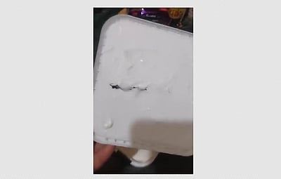 ஆன்லைனில் வாங்கிய அமுல் ஐஸ்கிரீமில் பூரான்: நொய்டாவில் பரபரப்பு