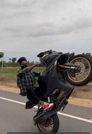 ‘வீலிங்’ சாகசம் செய்தவா்களுக்கு 
நூதன நிபந்தனையுடன் பிணை : திருச்சி நீதிமன்றம் அதிரடி