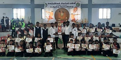 மதுரையில் சிலம்பப் போட்டி