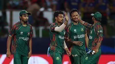 நேபாளத்தை வீழ்த்தி சூப்பர் 8 சுற்றுக்கு முன்னேறிய வங்கதேசம்!