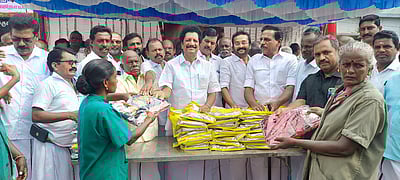 பேராவூரணி திருச்சிற்றம்பலத்தில் கருனாநிதி பிறந்த நாள் விழா