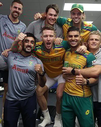 முதல் முறையாக இறுதிப்போட்டியில் தென்னாப்பிரிக்கா!