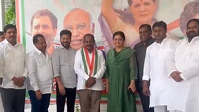 காங்கிரஸில் இணைந்த பிஆர்எஸ் எம்.எல்.ஏ.! 4 மாதங்களில் 6வது உறுப்பினர்!