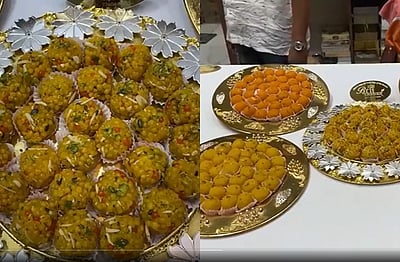 வெற்றியைக் கொண்டாட குவியும் லட்டு ஆர்டர்கள்! தேர்தலுக்காக 11 வகையான லட்டுகள்!!